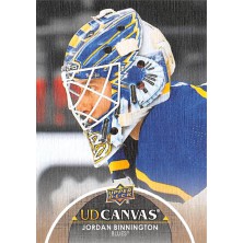 Binnington Jordan - 2021-22 Upper Deck Canvas No.C189