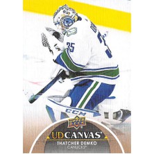 Demko Thatcher - 2021-22 Upper Deck Canvas No.C198