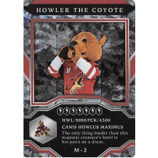 Howler The Coyote - 2021-22 MVP Mascot Gaming Cards Sparkle No.M2
