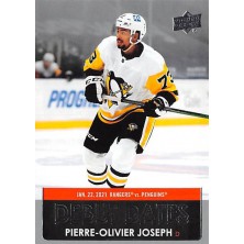 Joseph Pierre-Olivier - 2021-22 Upper Deck Debut Dates No.DD10