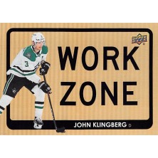 Klingberg John - 2021-22 Upper Deck Work Zone No.WZ15