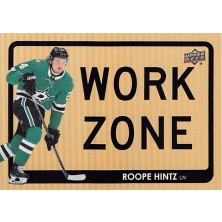Hintz Roope - 2021-22 Upper Deck Work Zone No.WZ16