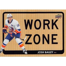 Bailey Josh - 2021-22 Upper Deck Work Zone No.WZ29