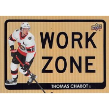 Chabot Thomas - 2021-22 Upper Deck Work Zone No.WZ33