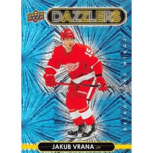 Vrána Jakub - 2021-22 Upper Deck Dazzlers Blue No.DZ18
