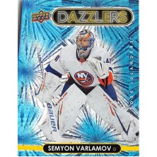 Varlamov Semyon - 2021-22 Upper Deck Dazzlers Blue No.DZ29