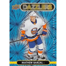 Barzal Mathew - 2021-22 Upper Deck Dazzlers Blue No.DZ30