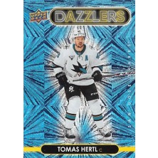 Hertl Tomáš - 2021-22 Upper Deck Dazzlers Blue No.DZ37