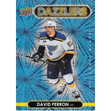Perron David - 2021-22 Upper Deck Dazzlers Blue No.DZ38