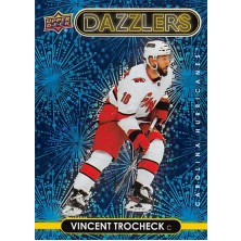 Trocheck Vincent - 2021-22 Upper Deck Dazzlers Blue No.DZ59