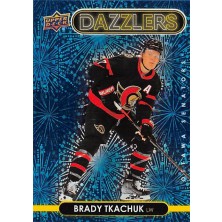 Tkachuk Brady - 2021-22 Upper Deck Dazzlers Blue No.DZ83