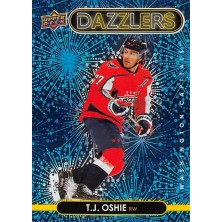 Oshie T.J. - 2021-22 Upper Deck Dazzlers Blue No.DZ98