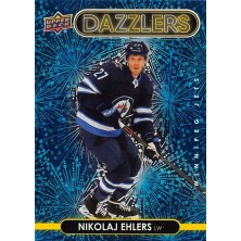 Ehlers Nikolaj - 2021-22 Upper Deck Dazzlers Blue No.DZ99