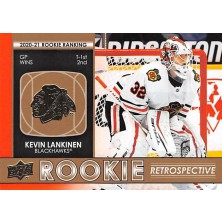 Lankinen Kevin - 2021-22 Upper Deck Rookie Retrospective Gold No.RR7
