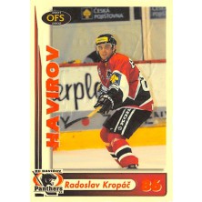 Kropáč Radoslav - 2001-02 OFS Insert RED žlutá No.RE14D