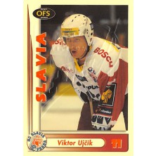 Ujčík Viktor - 2001-02 OFS Insert RED žlutá No.RE1D