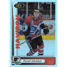 Zdráhal Pavel - 2001-02 OFS Insert RED modrá No.RE13D