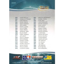 Seznam karet - 2008-09 OFS No.Cl