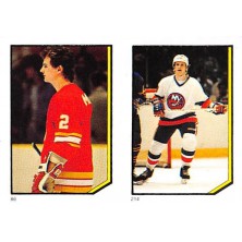 MacInnis Al, Jonsson Tomas - 1986-87 O-Pee-Chee Stickers No.86