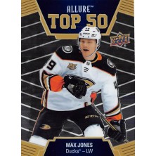 Jones Max - 2019-20 Allure Top 50 No.T50-4