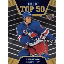 Kakko Kaapo - 2019-20 Allure Top 50 No.T50-10