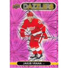 Vrána Jakub - 2021-22 Upper Deck Dazzlers Pink No.DZ18