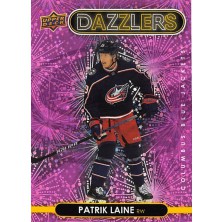 Laine Patrik - 2021-22 Upper Deck Dazzlers Pink No.DZ111