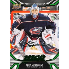 Merzlikins Elvis - 2022-23 MVP Green Script No.90