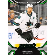 Hertl Tomáš - 2022-23 MVP Green Script No.196