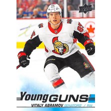 Abramov Vitaly - 2019-20 Upper Deck Young Guns No.227