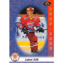 Rob Luboš - 2002-03 OFS No.183