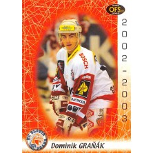 Graňák Dominik - 2002-03 OFS No.235