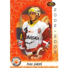 Jaroš Petr - 2002-03 OFS No.239