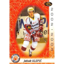 Klepiš Jakub - 2002-03 OFS No.241