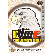 JME Znojemští Orli - 2002-03 OFS Znaky klubů No.Z-14