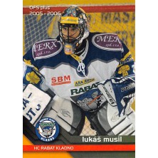 Musil Lukáš - 2005-06 OFS No.118