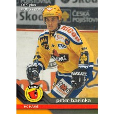 Barinka Peter - 2005-06 OFS No.126