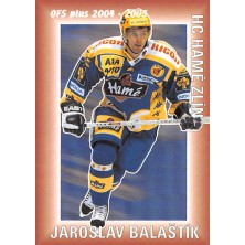 Balaštík Jaroslav - 2004-05 OFS Body No.9