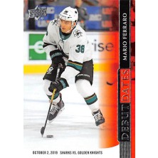 Ferraro Mario - 2020-21 Upper Deck Debut Dates No.8