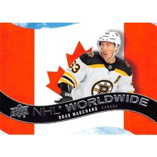 Marchand Brad - 2020-21 Upper Deck NHL Worldwide No.29