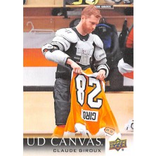 Giroux Claude - 2018-19 Upper Deck Canvas No.60