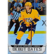 Tomasino Philip - 2022-23 Upper Deck Debut Dates No.1