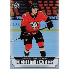 Drysdale Jamie - 2022-23 Upper Deck Debut Dates No.5