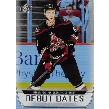 Mayo Dysin - 2022-23 Upper Deck Debut Dates No.20