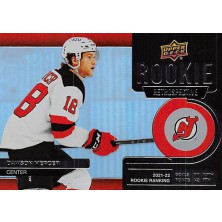 Mercer Dawson - 2022-23 Upper Deck Rookie Retrospective No.5