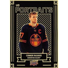 McDavid Connor - 2022-23 Upper Deck UD Portraits No.9