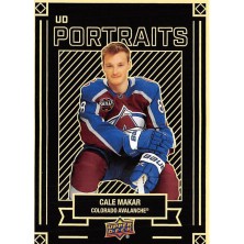 Makar Cale - 2022-23 Upper Deck UD Portraits No.15