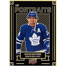 Matthews Auston - 2022-23 Upper Deck UD Portraits No.17