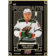 Kaprizov Kirill - 2022-23 Upper Deck UD Portraits No.22