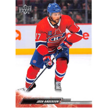 Anderson Josh - 2022-23 Upper Deck No.349